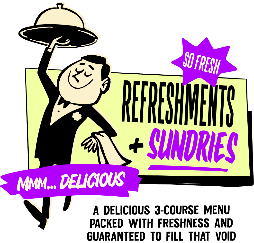 Section Header [Refreshments + Sundries]